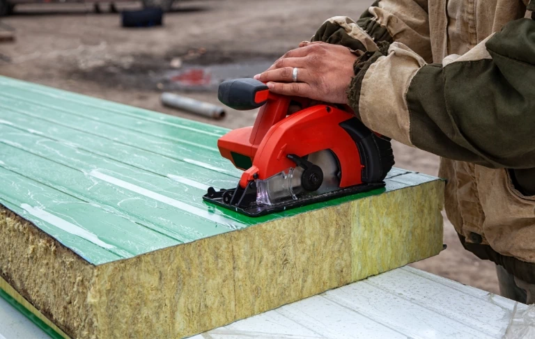 cięcie płyty warstwowej